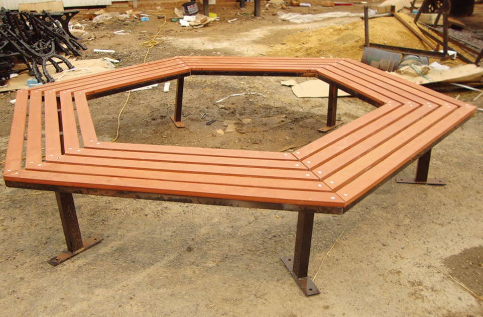 東營圍樹椅定做，青島公園椅